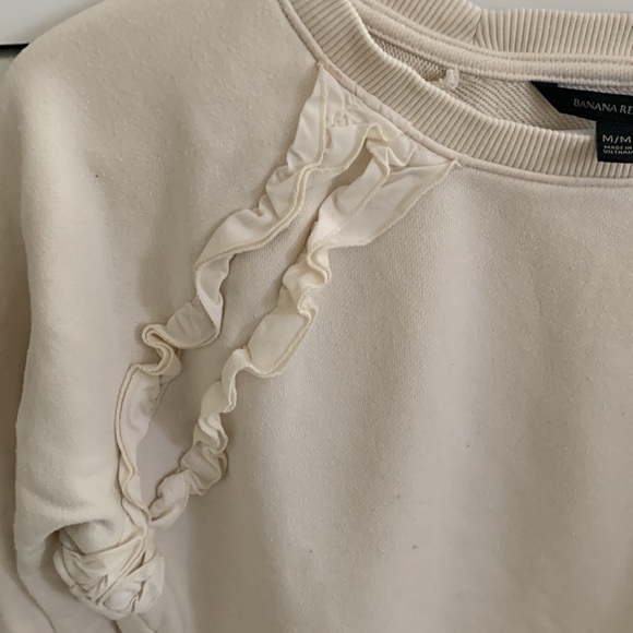 Cream Banana Republic Sweatshirt - Picture 3 of 3